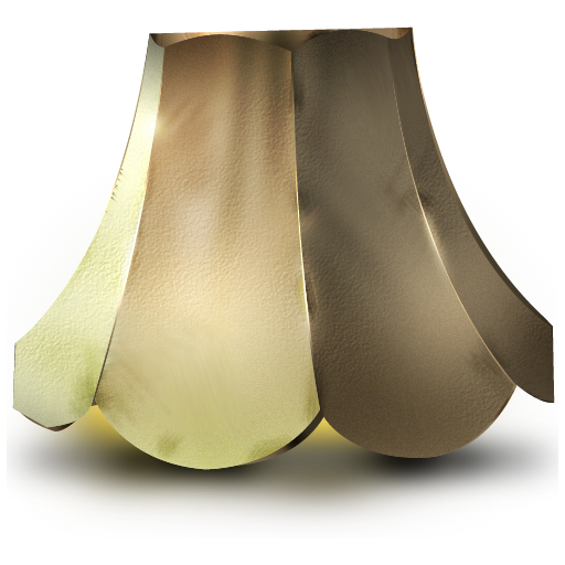 Lampshade Icon Worked Awhile Lights Iconset Artbees
