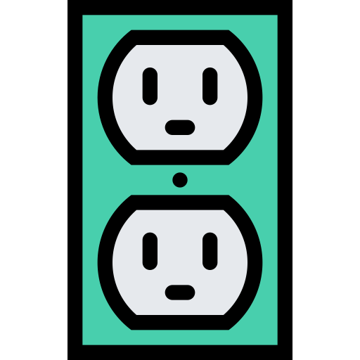 Socket, Electric Socket, Electricity Icon With Png And Vector