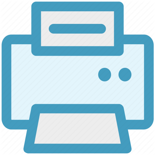 Electronics, Fax, Fax Machine, Paper, Printer Icon
