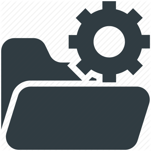 Archive, Computer Engineering, Development, Folder With Gear