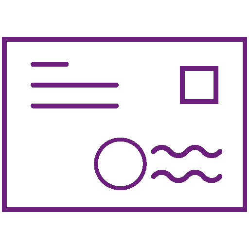 Icon Envelope New Purple Danjo