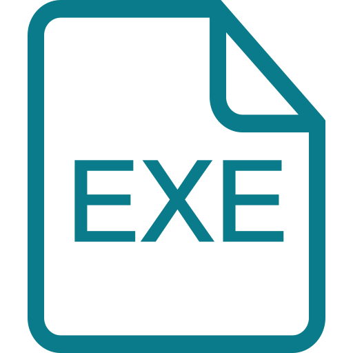 W Exe, Exe, Icon With Png And Vector Format For Free