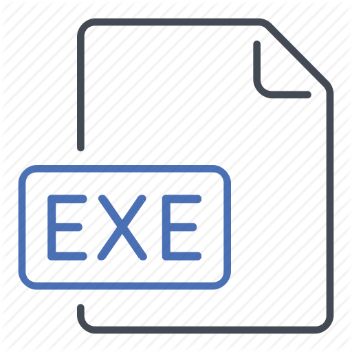 Exe, Executable, Execute, Extension, File, Format Icon