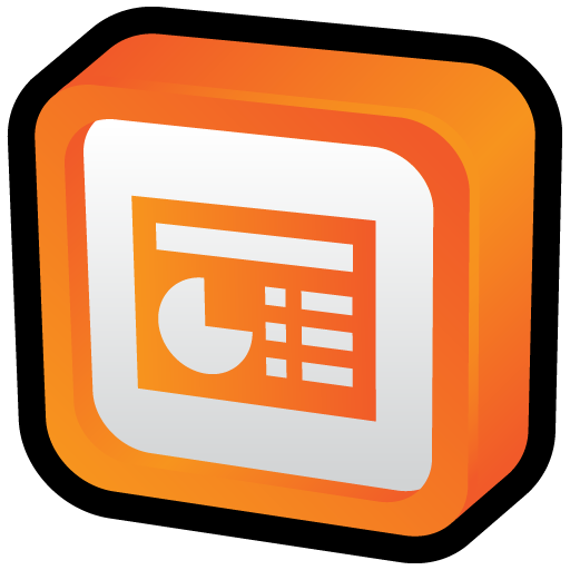 Ms, Powerpoint Icon