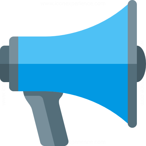Iconexperience G Collection Megaphone Icon Clipart