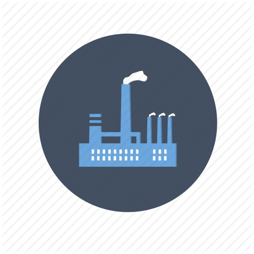 Building, Dust, Factory, Gas, Industry, Oil, Plant, Pollution Icon