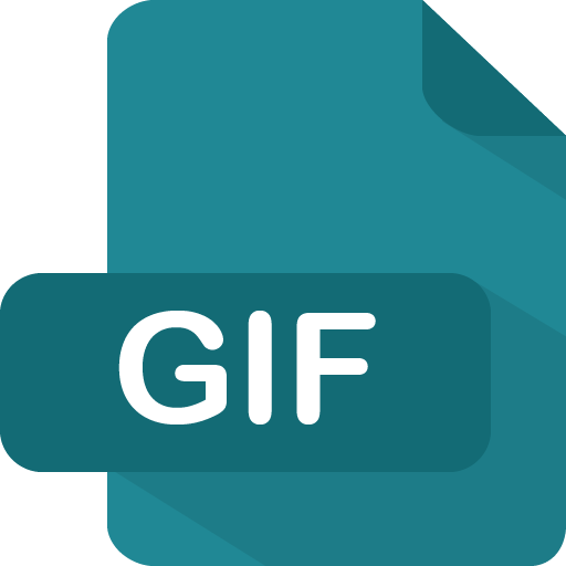 Gif Icon Flat Type Iconset Pelfusion