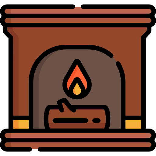 Fireplace Icon Autumn Freepik Freepik