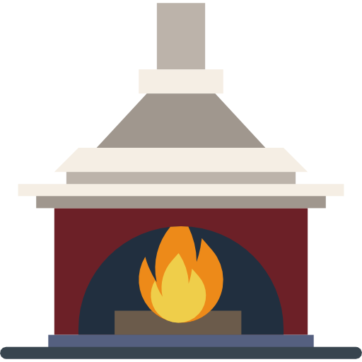 Fireplace Icon Household Compilation Smashicons