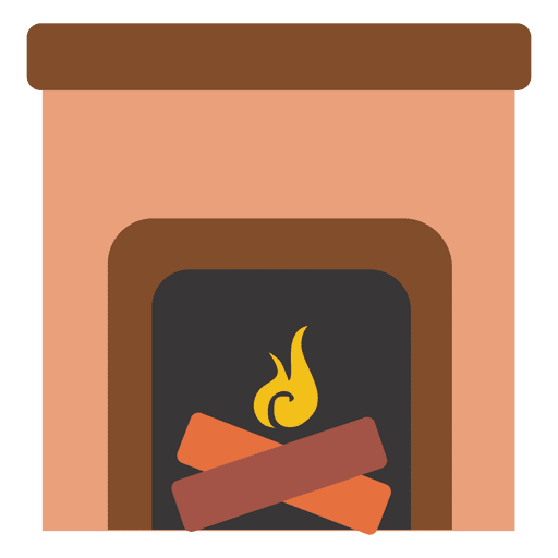 Fireplace Flat Icon