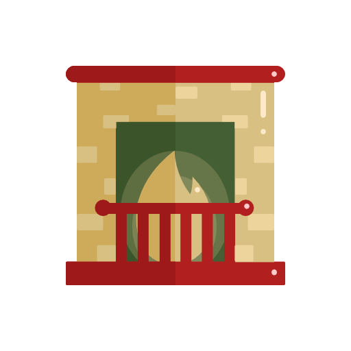 Fireplace, Christmas Icon Free Of Christmas Icons In Flat