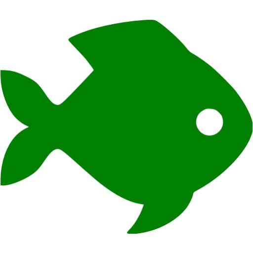 Green Fish Icon
