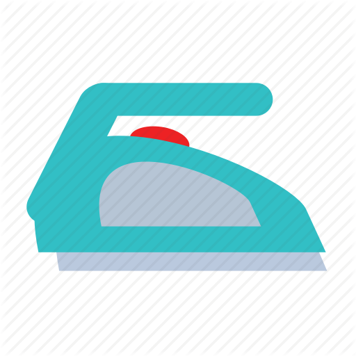 And, Appliances, Electric, Electronic, Iron, Ironing, Steam Icon