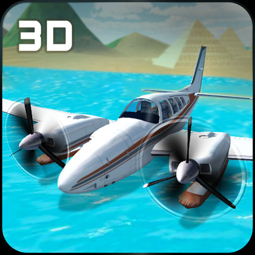 Sea Plane Flight Simulator Flying In Tropical Islands