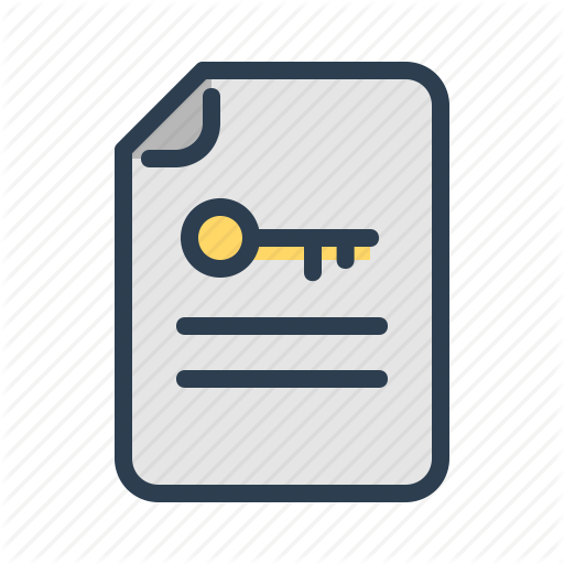 Document, File, Keword Generator, Key Icon