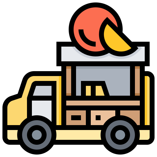 Car, Delivery, Fruit, Sell, Street Icon Free Of Street Food