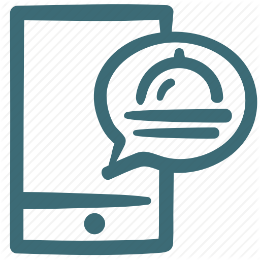 Delivery, Food, Food Call, Food Delivery, Service, Smartphone Icon