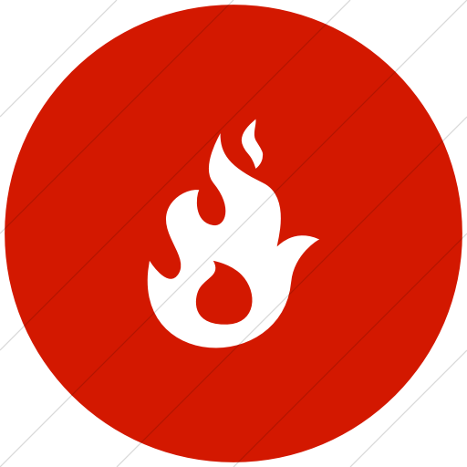 Flat Circle White On Red Ocha Humanitarians Disaster