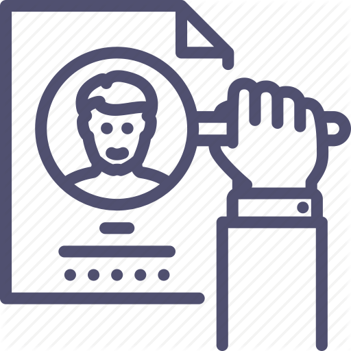 Employee, Find, Hire, Recruit, Resume, Search Icon