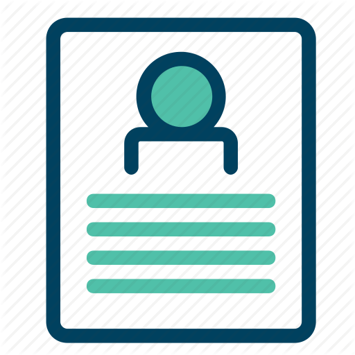 Cv, Person, Portfolio, Profile, Summary Icon