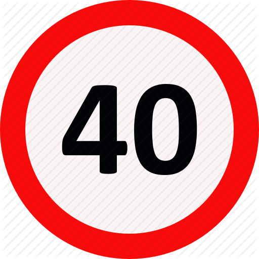 Limit, Signs, Speed, Traffic Icon