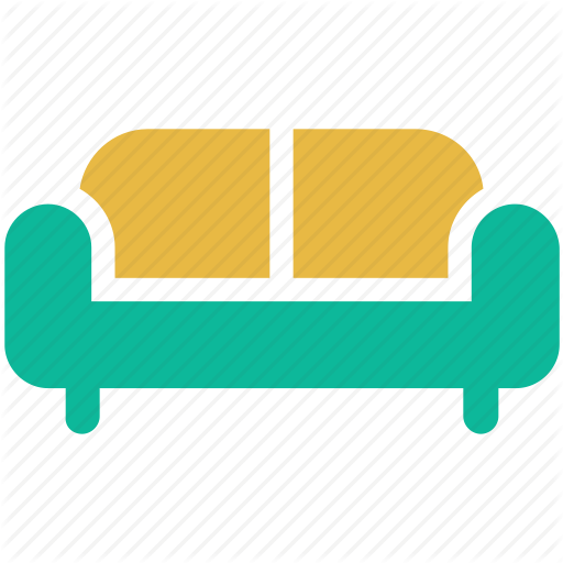 Couch, Furniture, Lounge, Sofa Icon