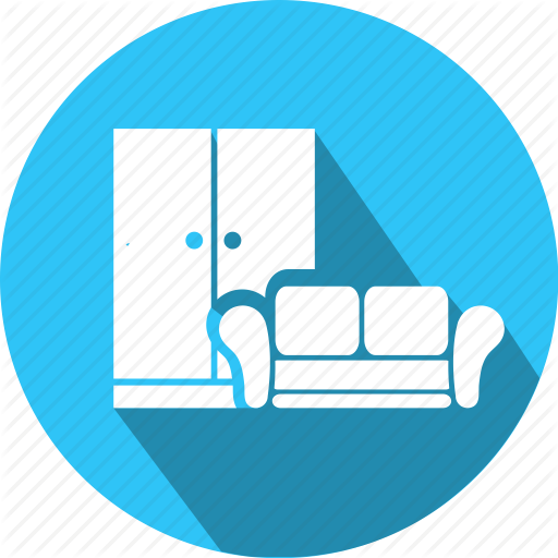 Flat, Furniture, Icon, Repairs, Sofa Icon