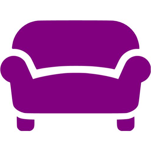 Purple Sofa Icon
