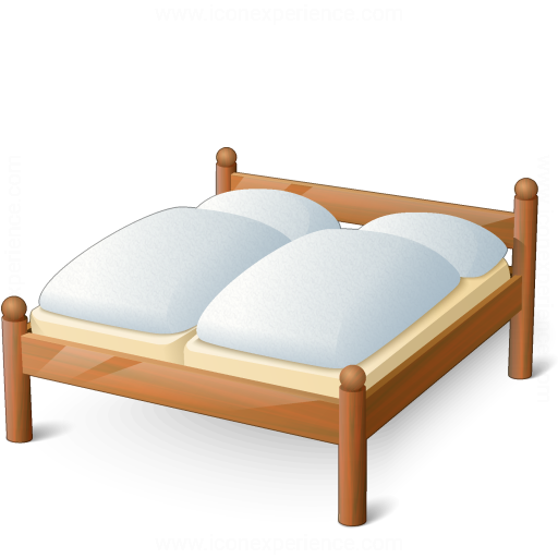 Iconexperience V Collection Double Wooden Bed Icon