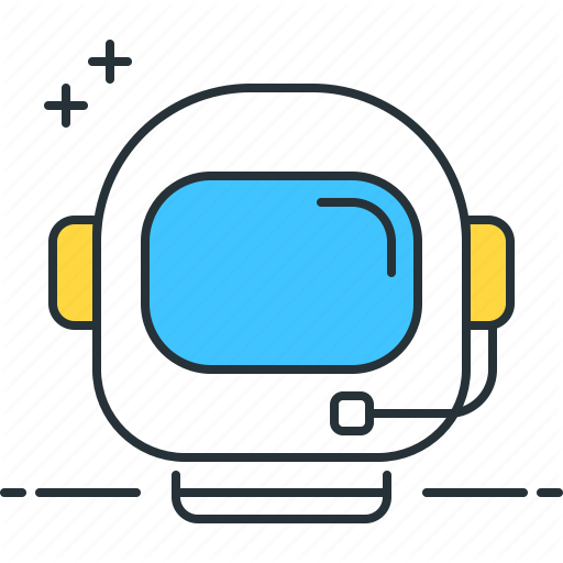 Astronaut, Helmet, Space, Space Helmet Icon