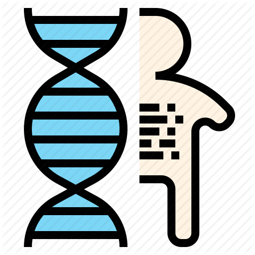 Biology, Dna, Gene, Genetics, Genome, Human Icon