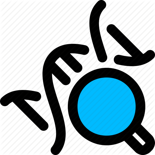 Dna, Genetics, Research Icon