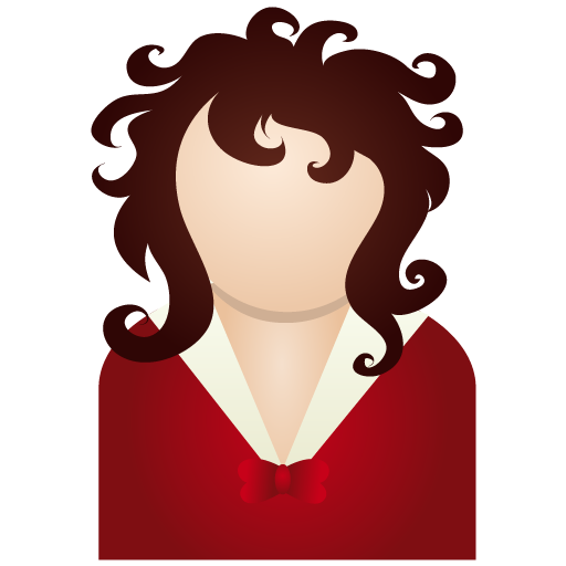 Red Woman Icon People Iconset Dapino