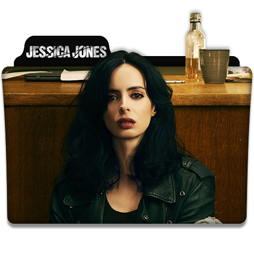 Jessica Jones Tv Series Folder Icon
