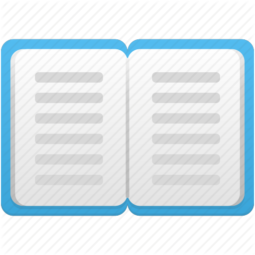 Address, Book, Glossary, Notebook, Open, Reading Icon