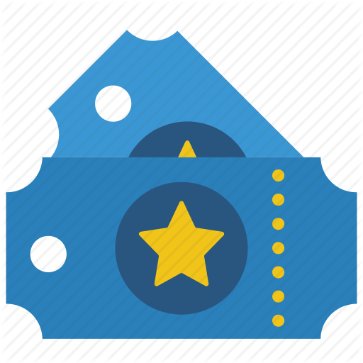 Amusements, Fair, Fun, Movie, Show, Tickets Icon