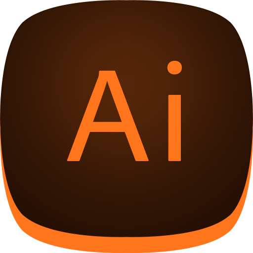 Illustrator Flat Icon