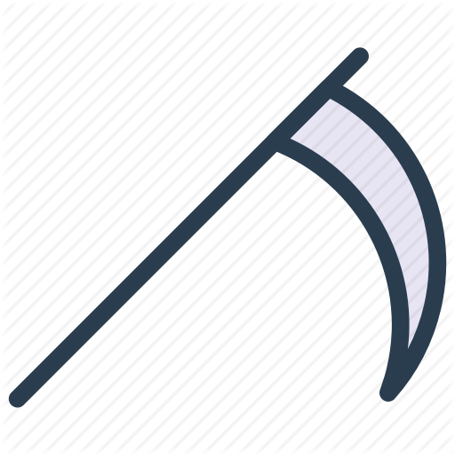 Grim, Reaper, Scythe, Weapon Icon