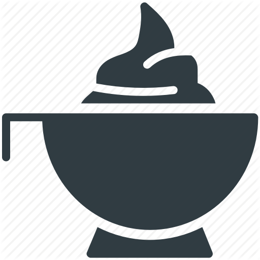 Bowl, Hair Colouring, Hair Dye, Mortar, Tinting Bowl Icon