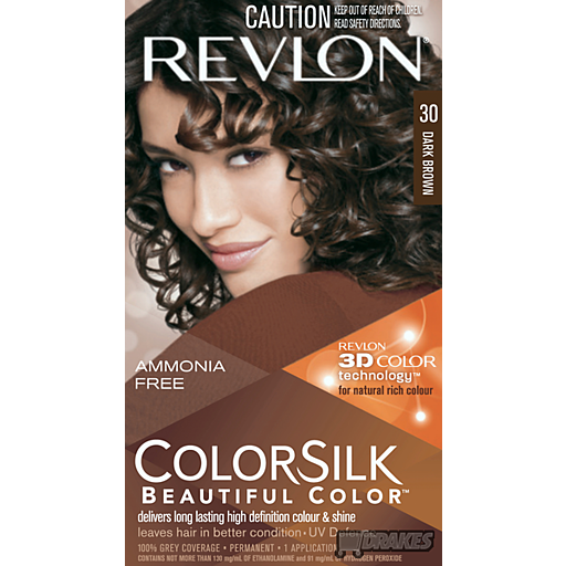 Revlon Colorsilk Hair Color Permanent Dark Brown One