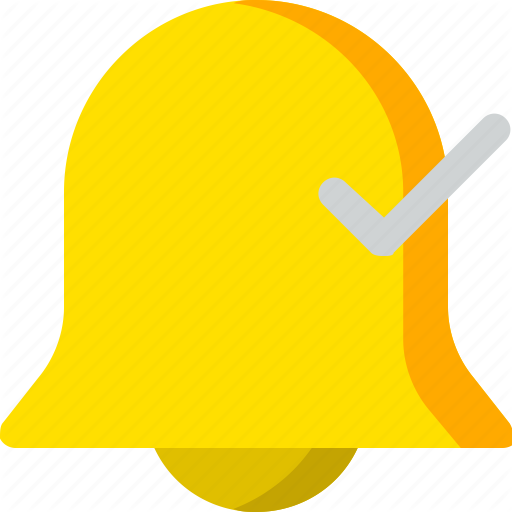 Alarm, Bell, Check, Notification Icon