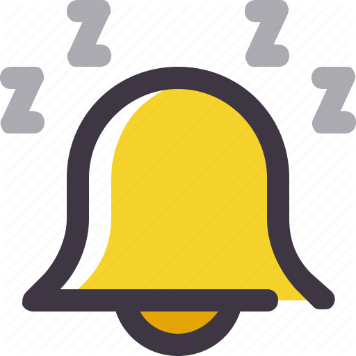 Alarm, Bell, Notification, Silence, Sleep Icon