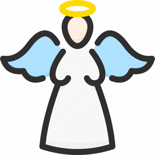 Angel, Christmas, Halo, New, Xmas, Year Icon