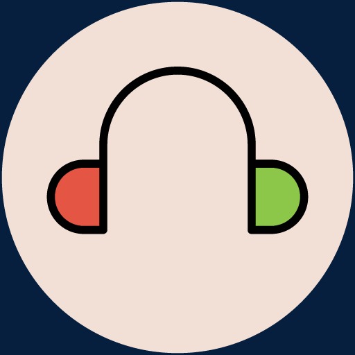 Cartoon Headphones Icon, Cartoon Clipart, Headphones Clipart