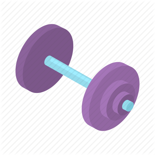Athletic, Cartoon, Dumbbell, Equipment, Exercise, Gym, Health Icon
