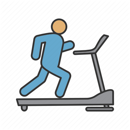 Cardio, Exercise, Fitness, Gym, Run, Treadmill, Workout Icon