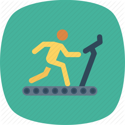 Care, Exercise, Fitness, Health, Running, Treadmill Icon