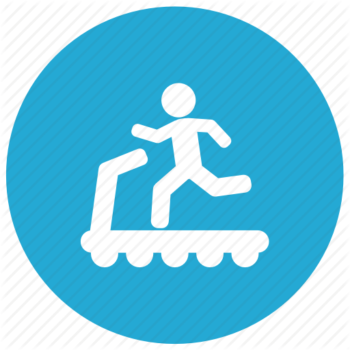 Exercise, Fitness, Gym, Training, Treadmill, Workout Icon