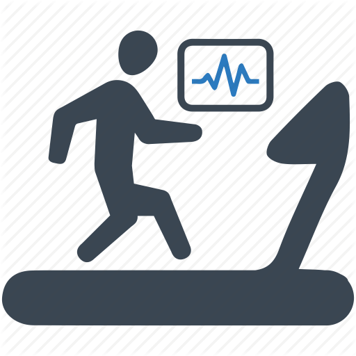 Exercise, Fitness, Running, Treadmill Icon