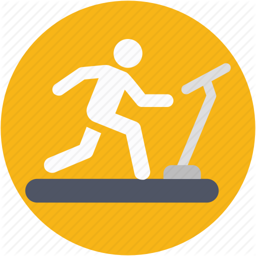 Fitness, Gym, Jogging Machine, Running Machine, Treadmill Icon